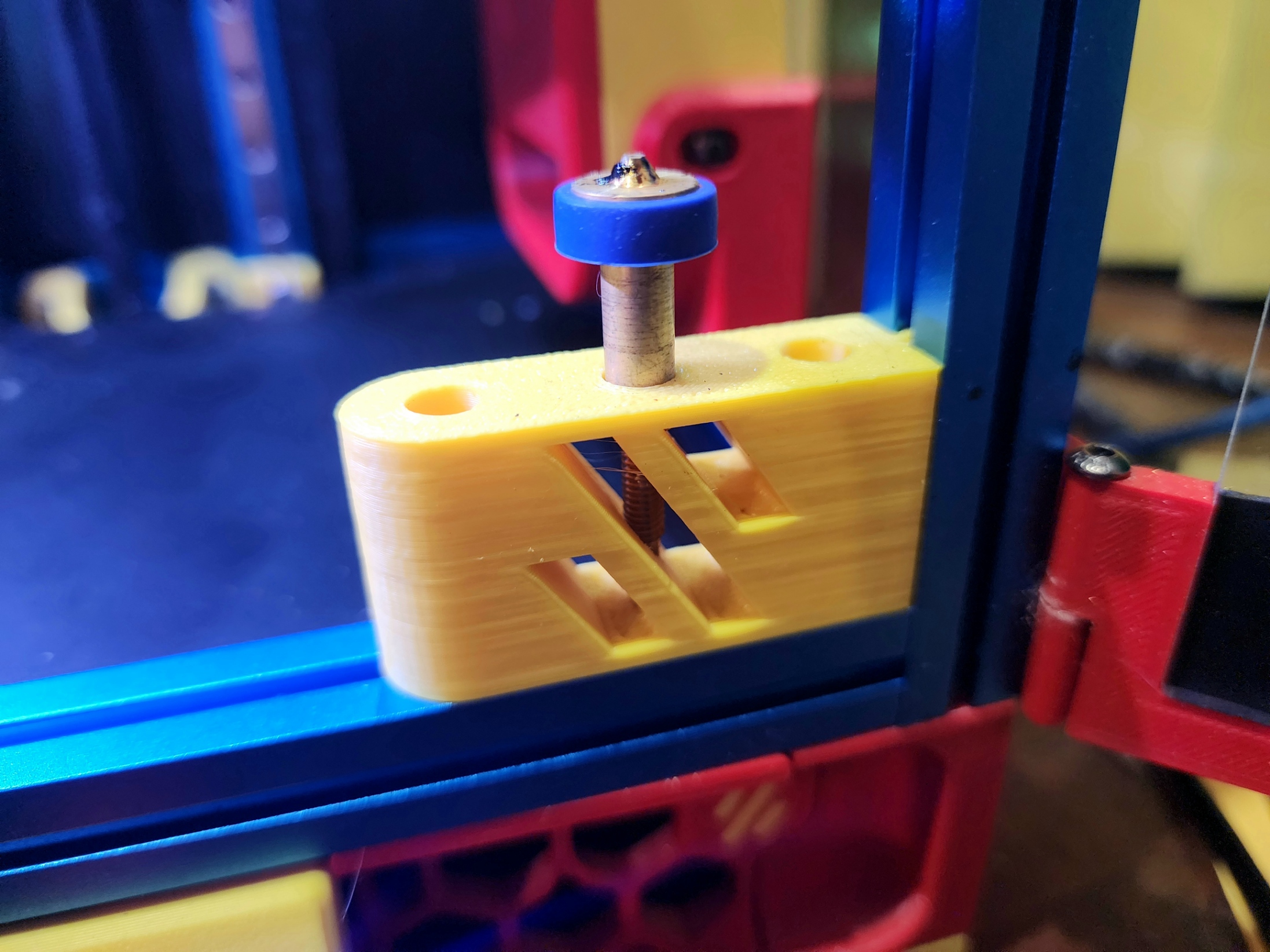 3x Revo nozzle storage holder for Voron v0 / 1515 extrusion