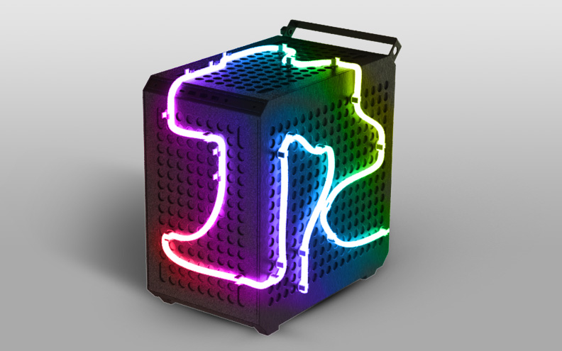 QUBE 500 RGB Cob Support