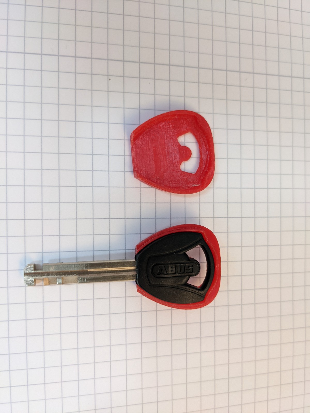 Miniatura 3 do modelo 3D ABUS key cap