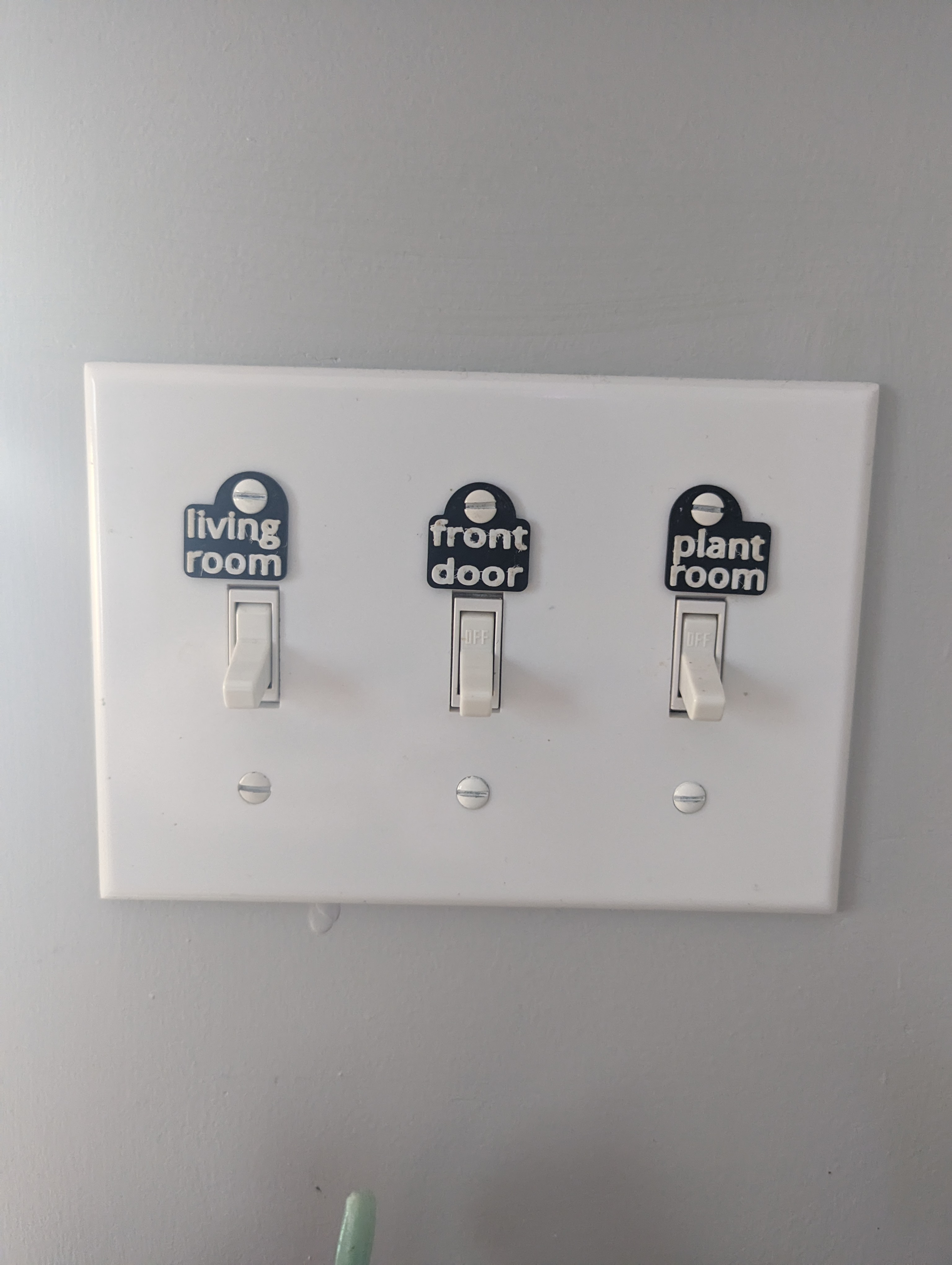 Light switch tag