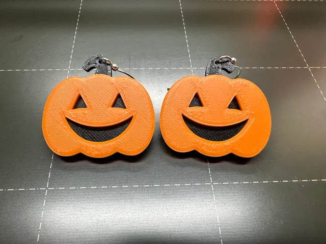 Halloween Pumpkin Earrings