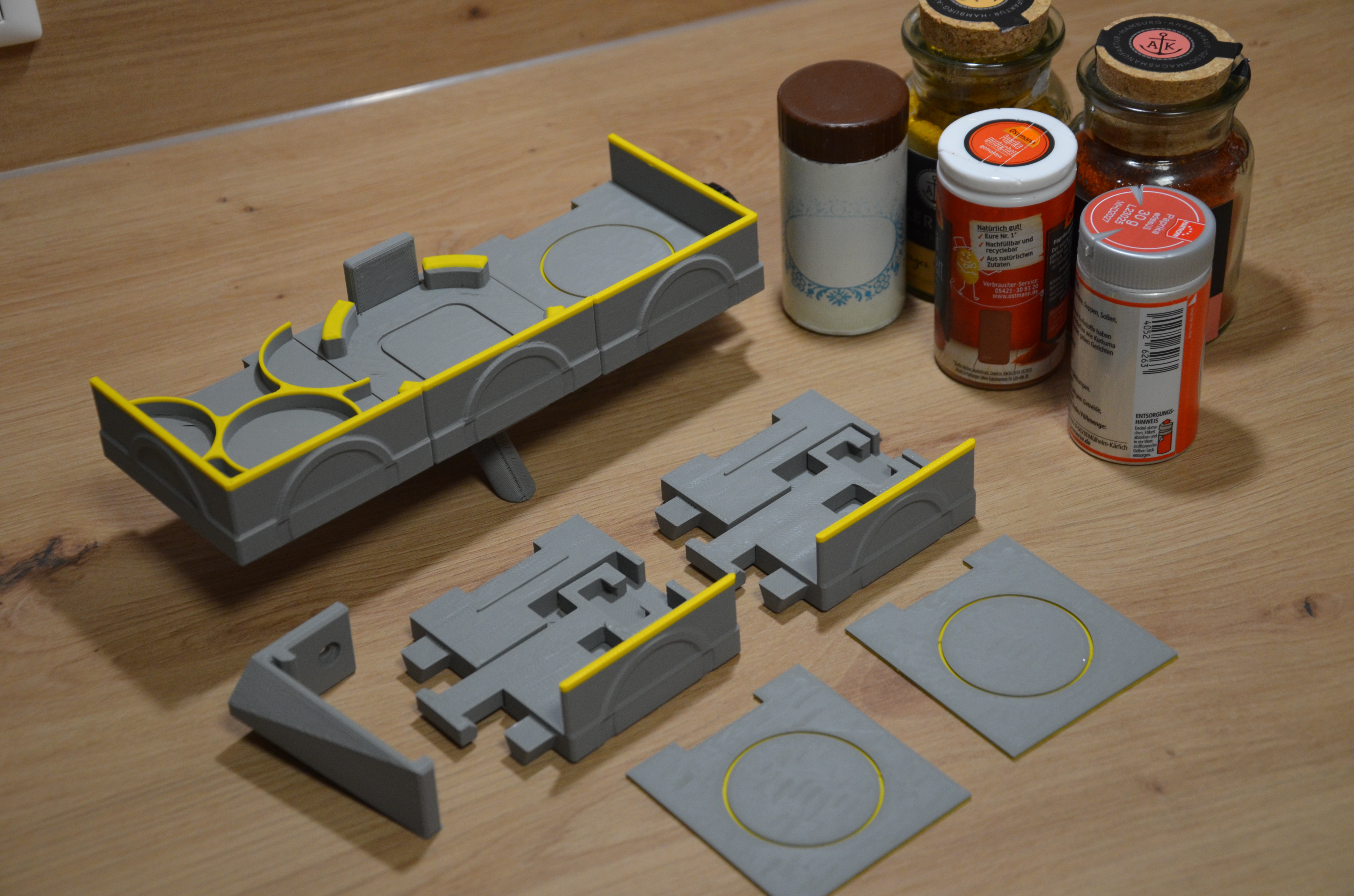 Miniatura 3 do modelo 3D Modular Spice Rack