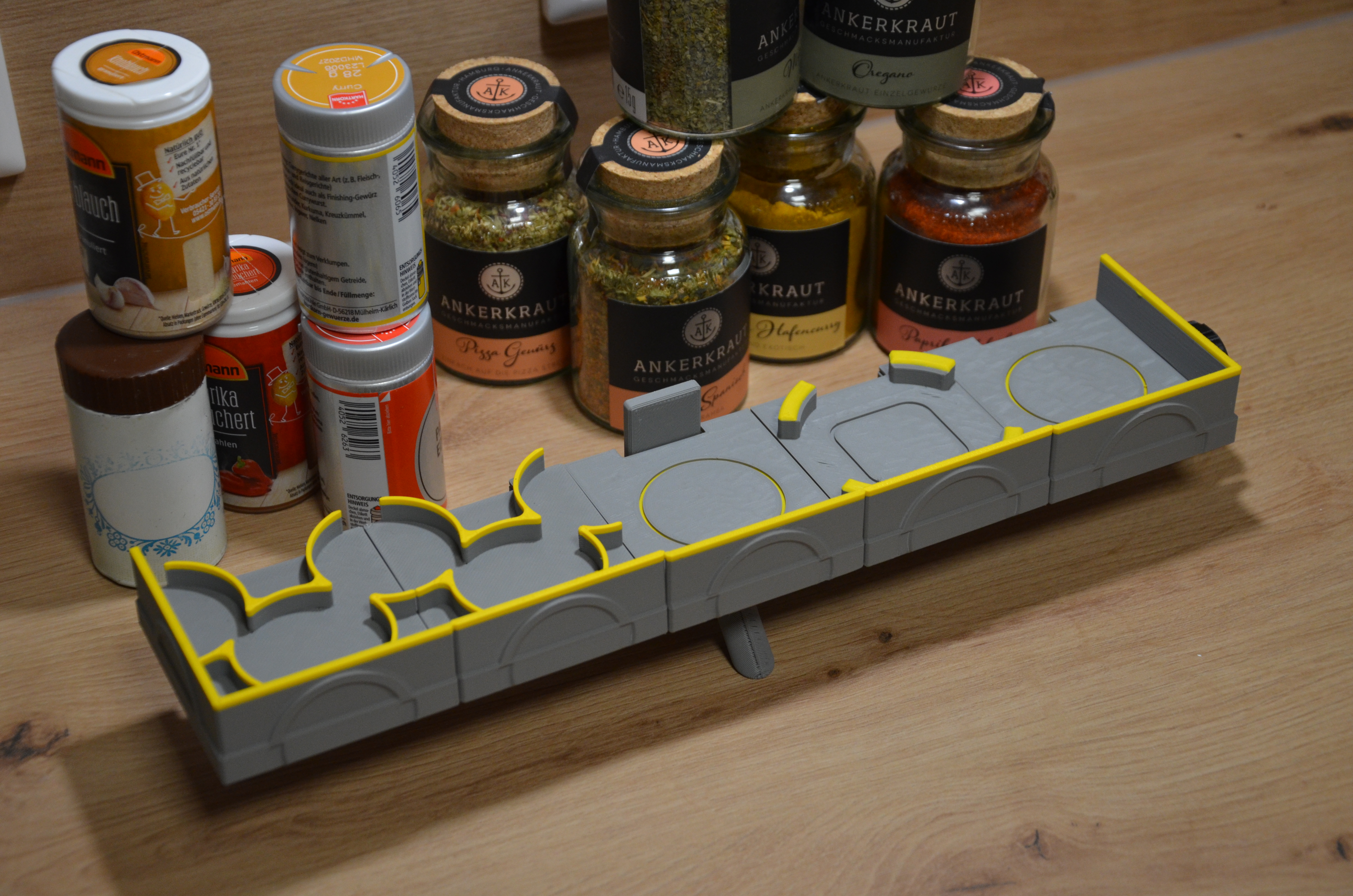 Miniatura 4 do modelo 3D Modular Spice Rack