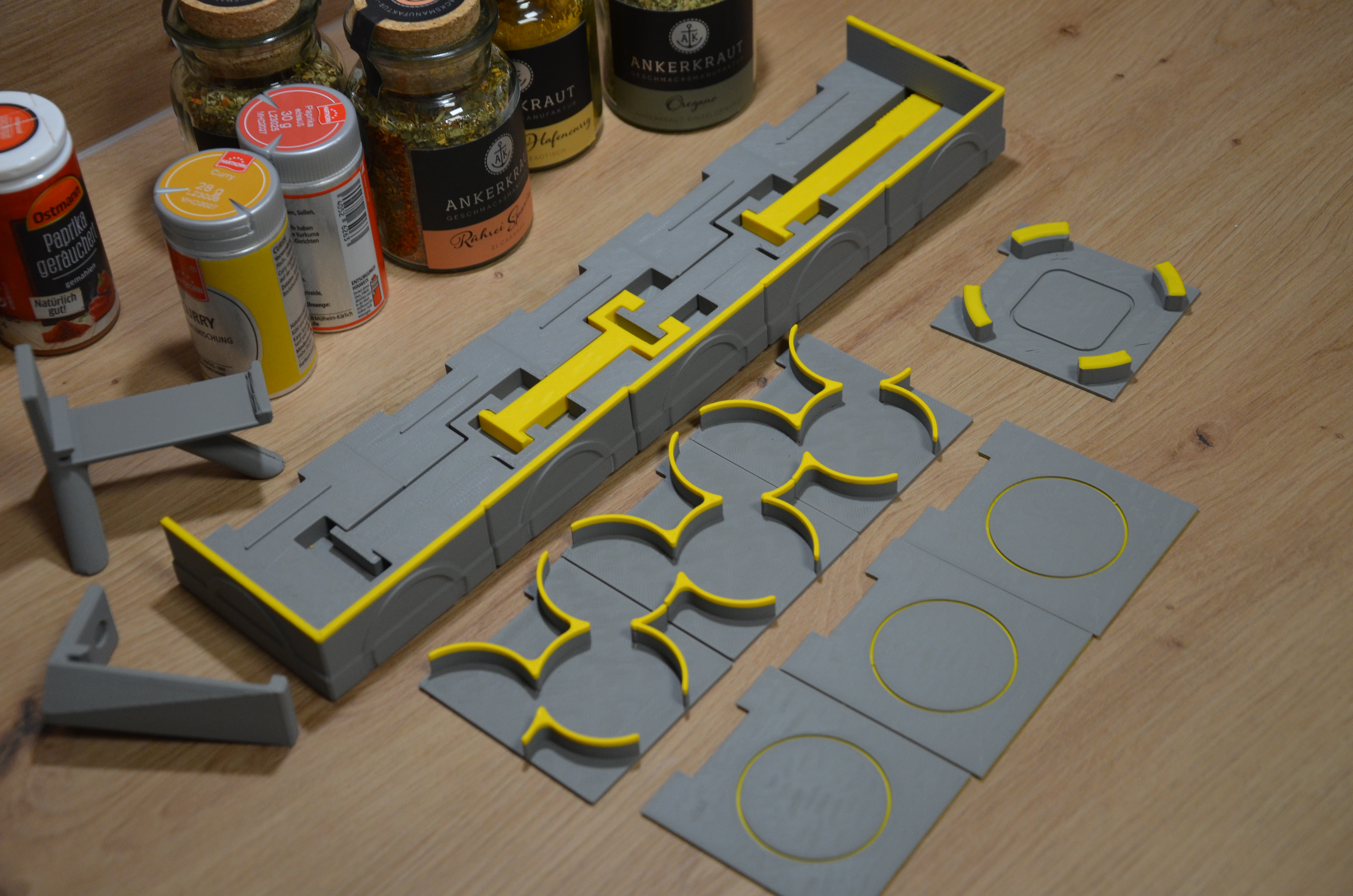Miniatura 5 do modelo 3D Modular Spice Rack