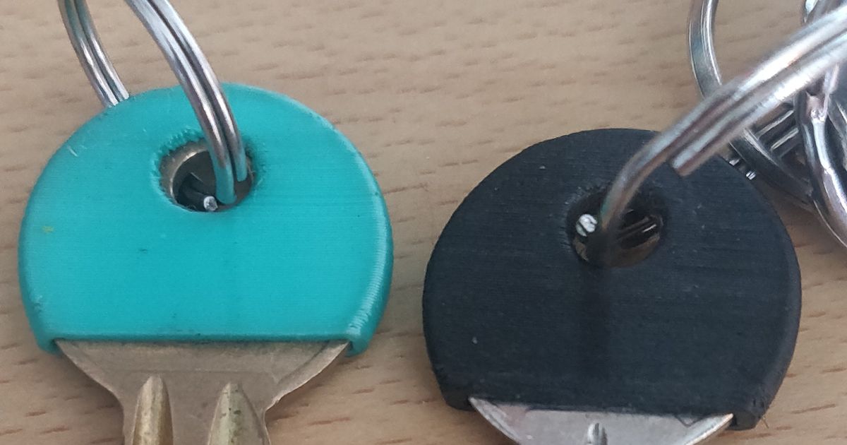 round Key Cover by GiraffeLord Download free STL model