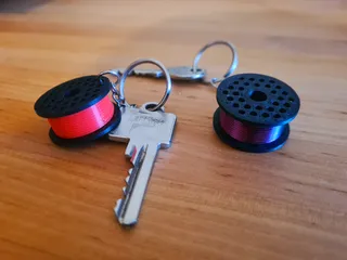 Blood Type Keychain with NFC Tag (v2) by PhilippHee, Download free STL  model