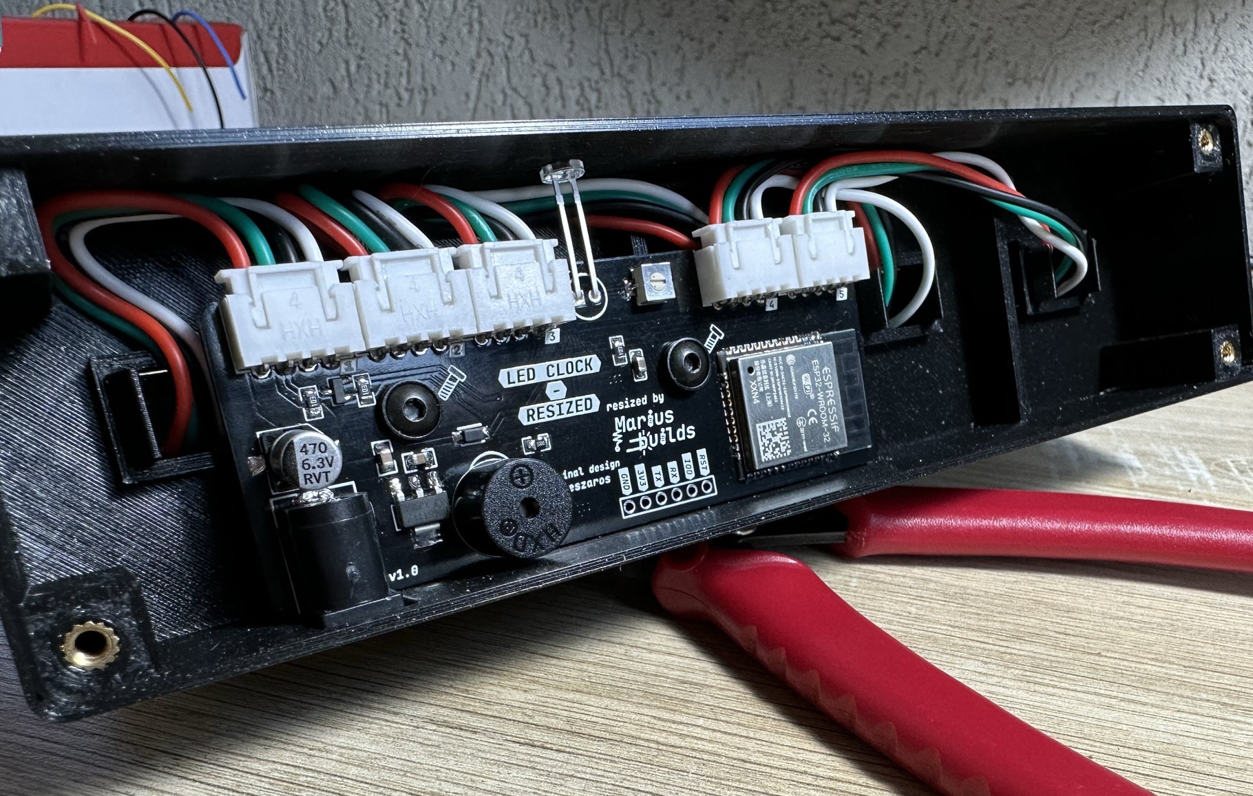 LED Clock - MICRO [ powered by WLED ] by Marius M | Download free STL ...