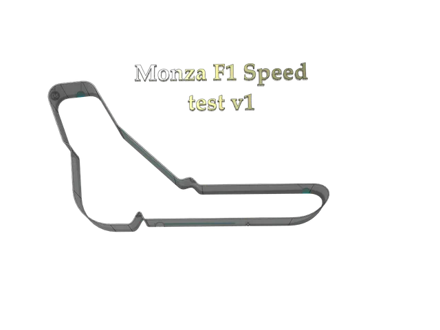 Monza Race Track Speed Test