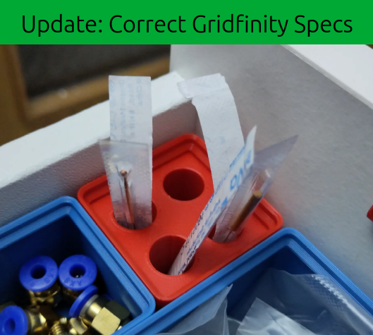 Gridfinity nozzle needle holder 3D model thumbnail