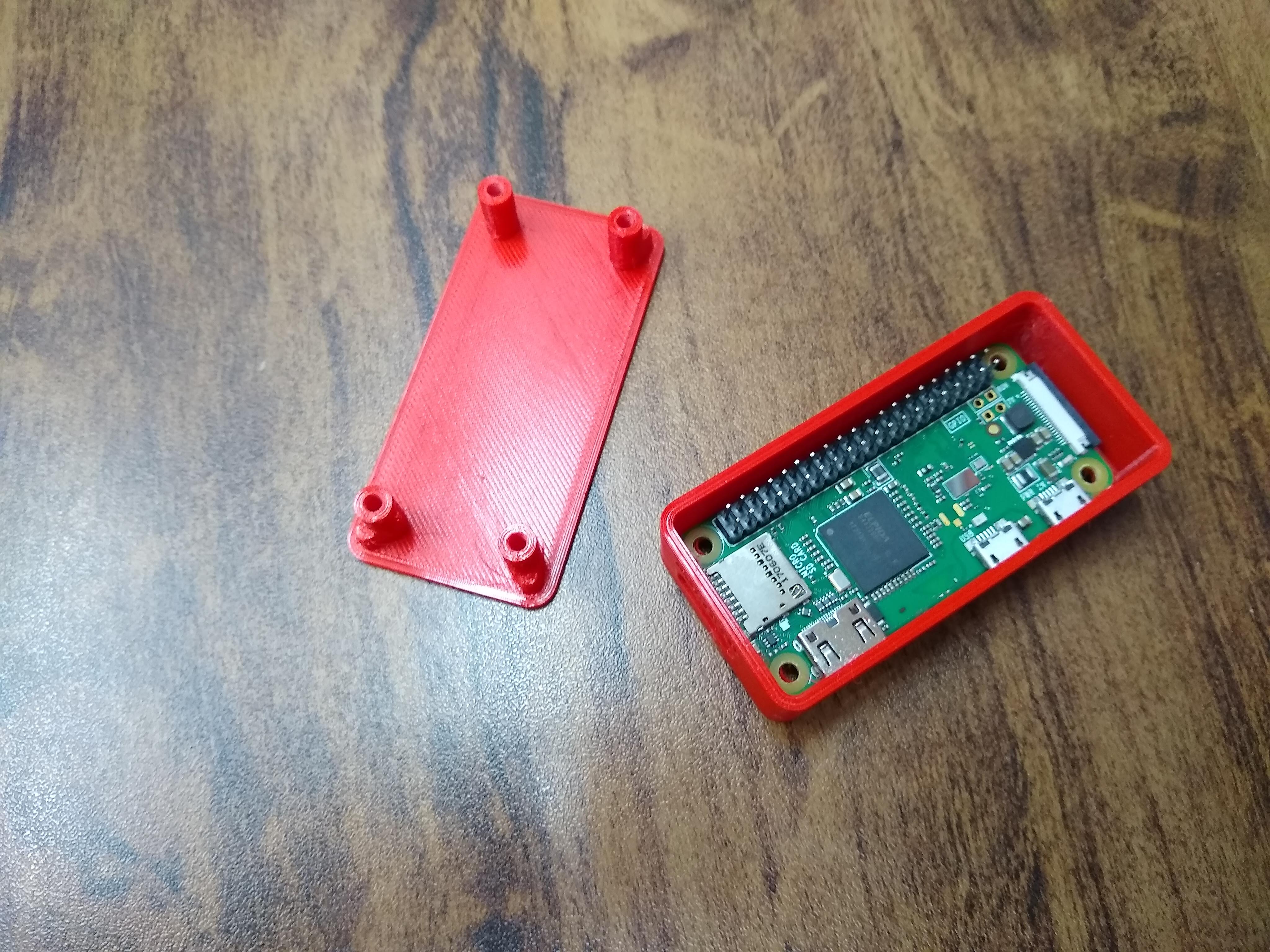 Raspberry Pi Zero W Enclosure By Schneppendahl Download Free Stl Model 7593