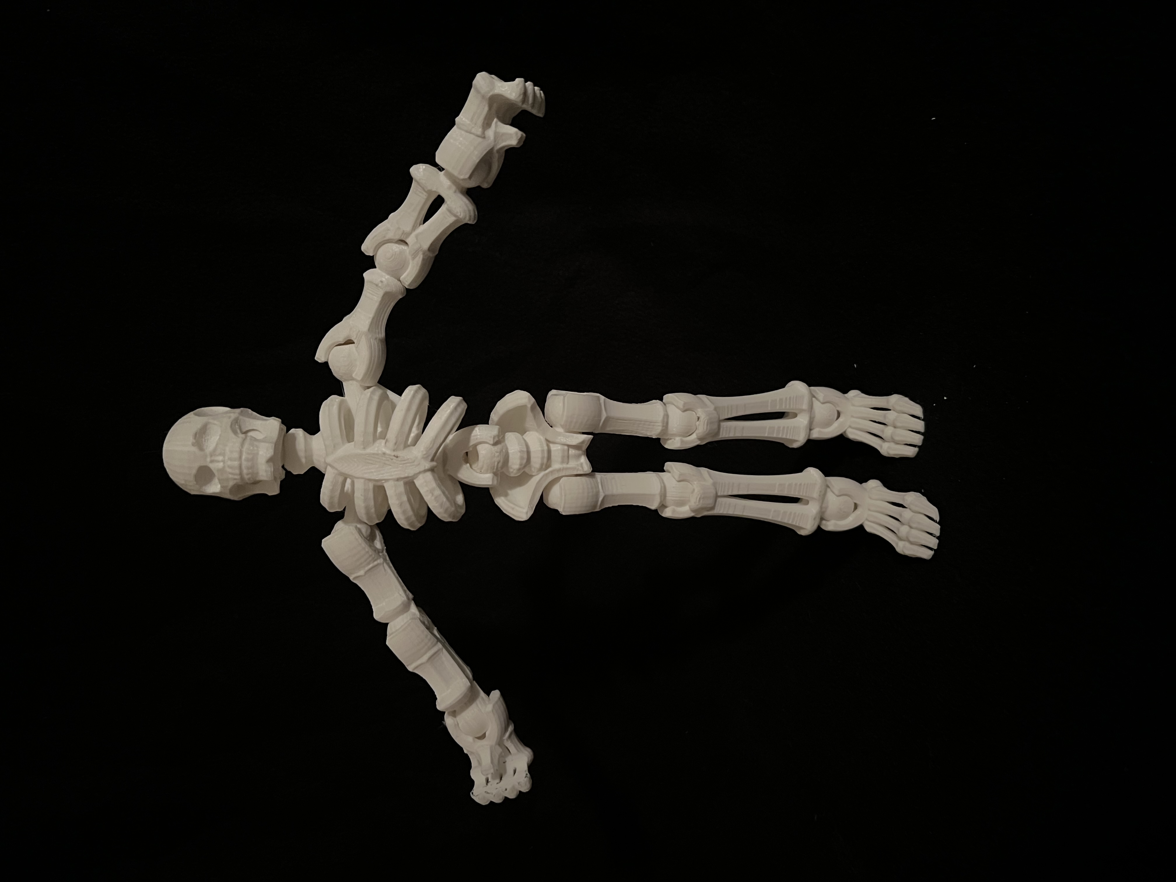 movable skeleton decoration by Hoani3D | Download free STL model ...