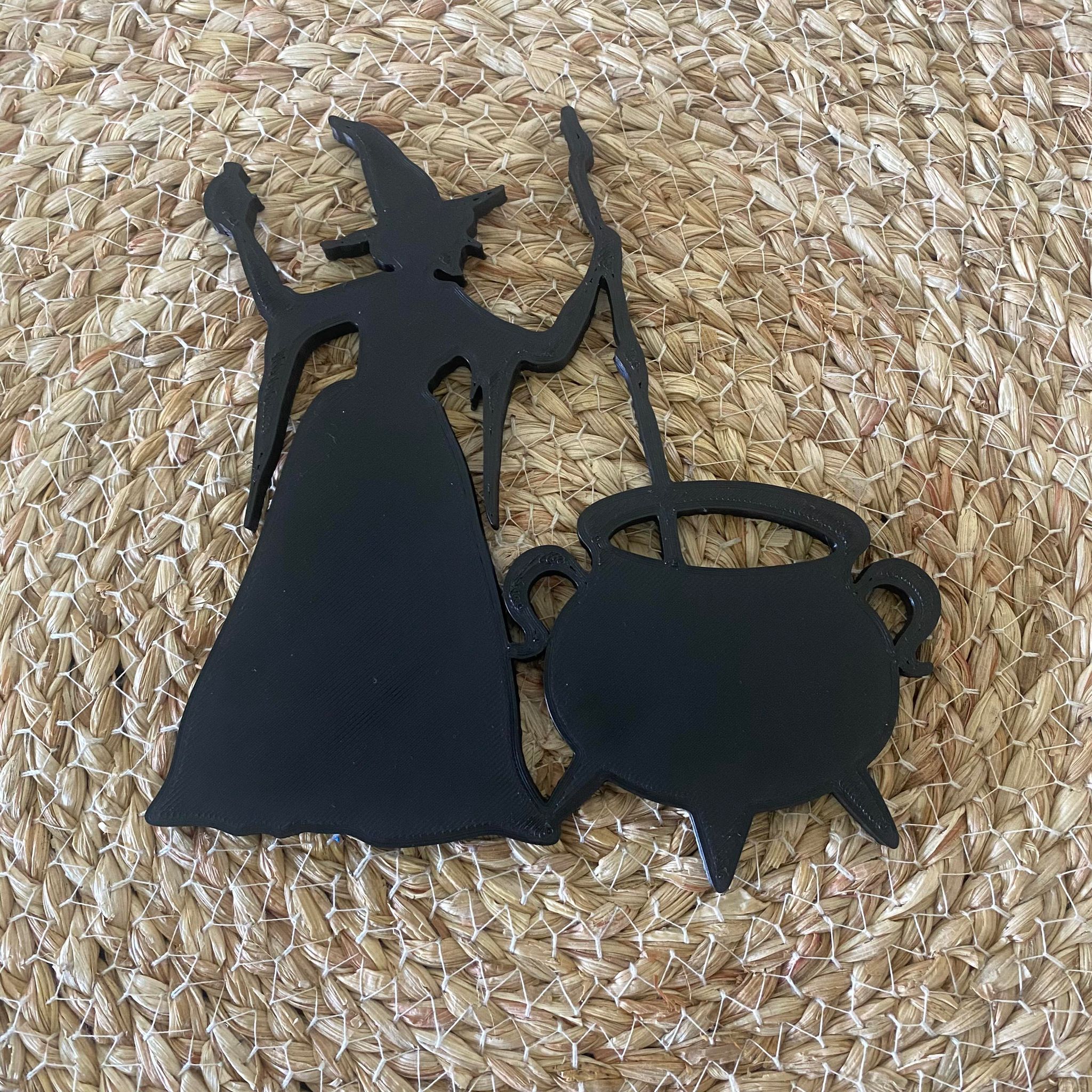 Miniatura 2 do modelo 3D Witch decoration