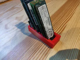 Case for Raspberry Pi 5 with Pineberry Pi HatDrive! Bottom by Cesare  Tagliaferri, Download free STL model