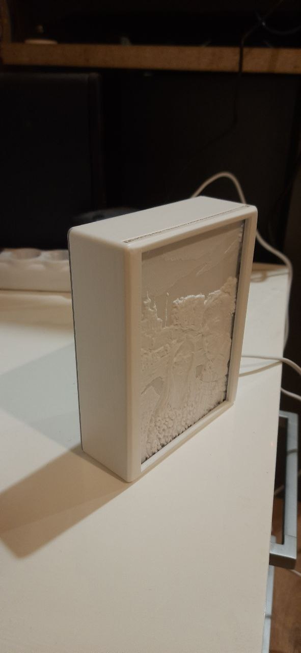 Lithophane night light frame by INT Craft | Download free STL model ...