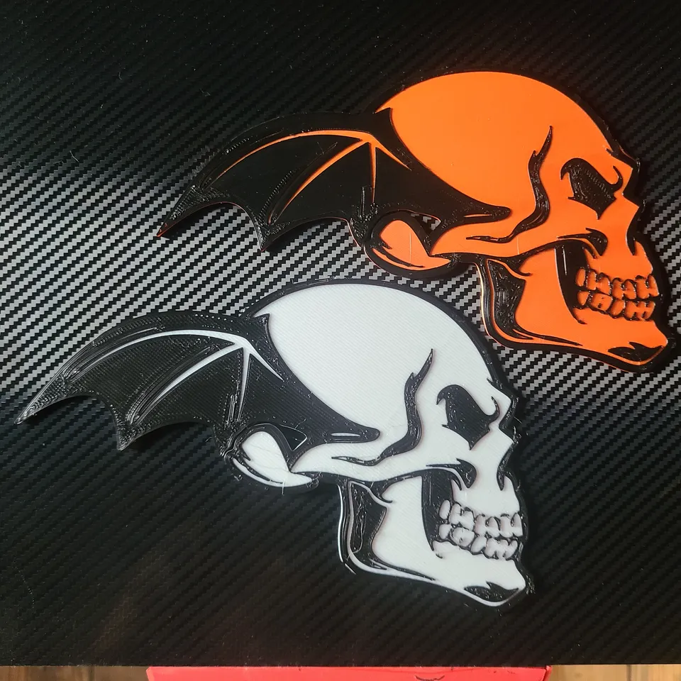 Deathbat logo by Blasted Plastic | Download free STL model | Printables.com