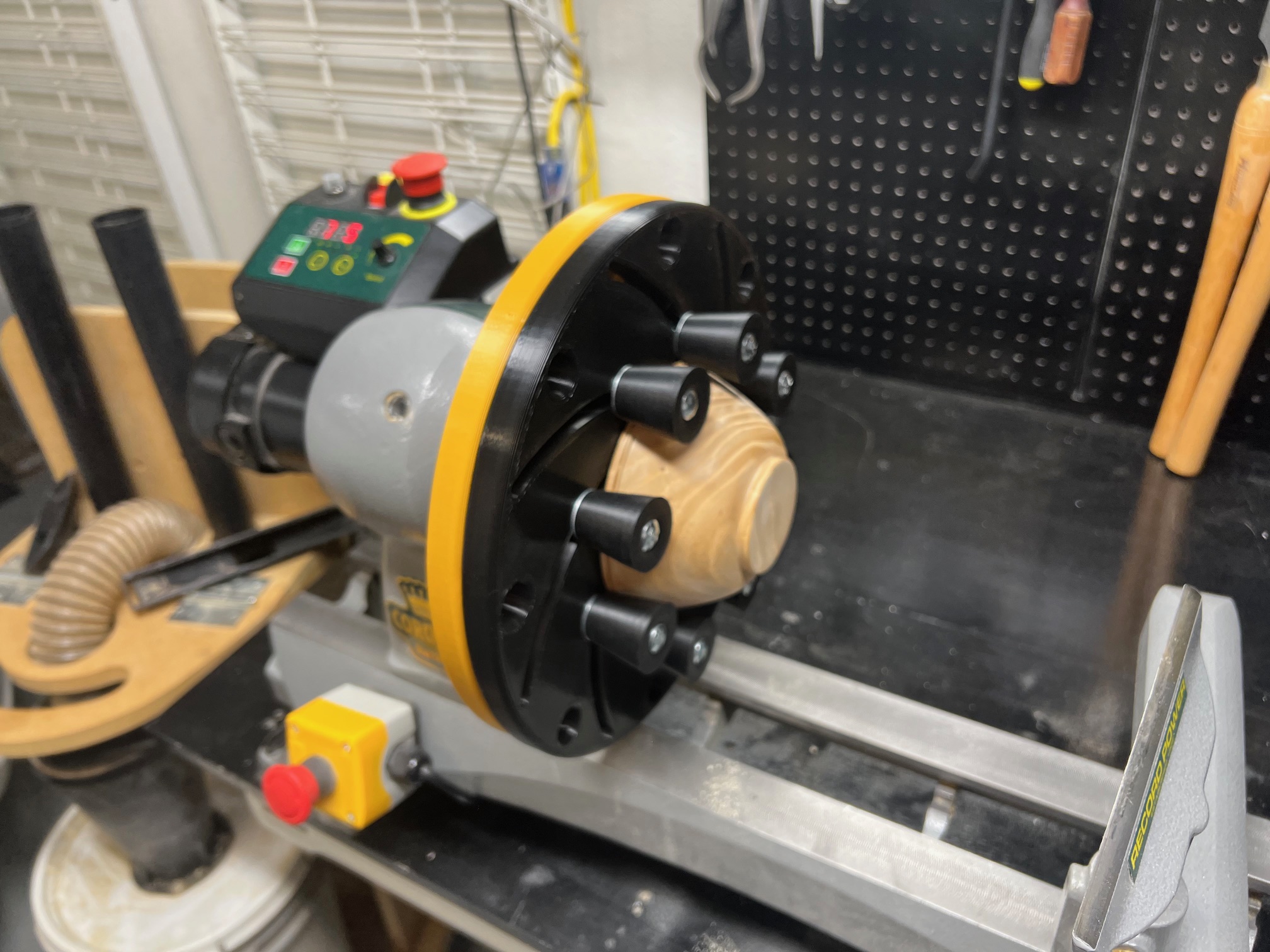 3D Printed 12" Longworth Chuck