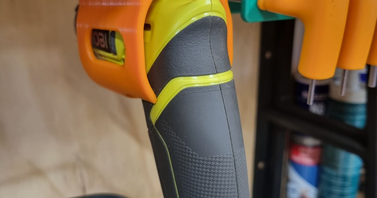 ryobi 4v screw driver holder v2 tapered r4sdc by chris | Download free ...