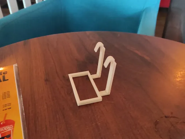 price tag holder on a ceramic sugar mill