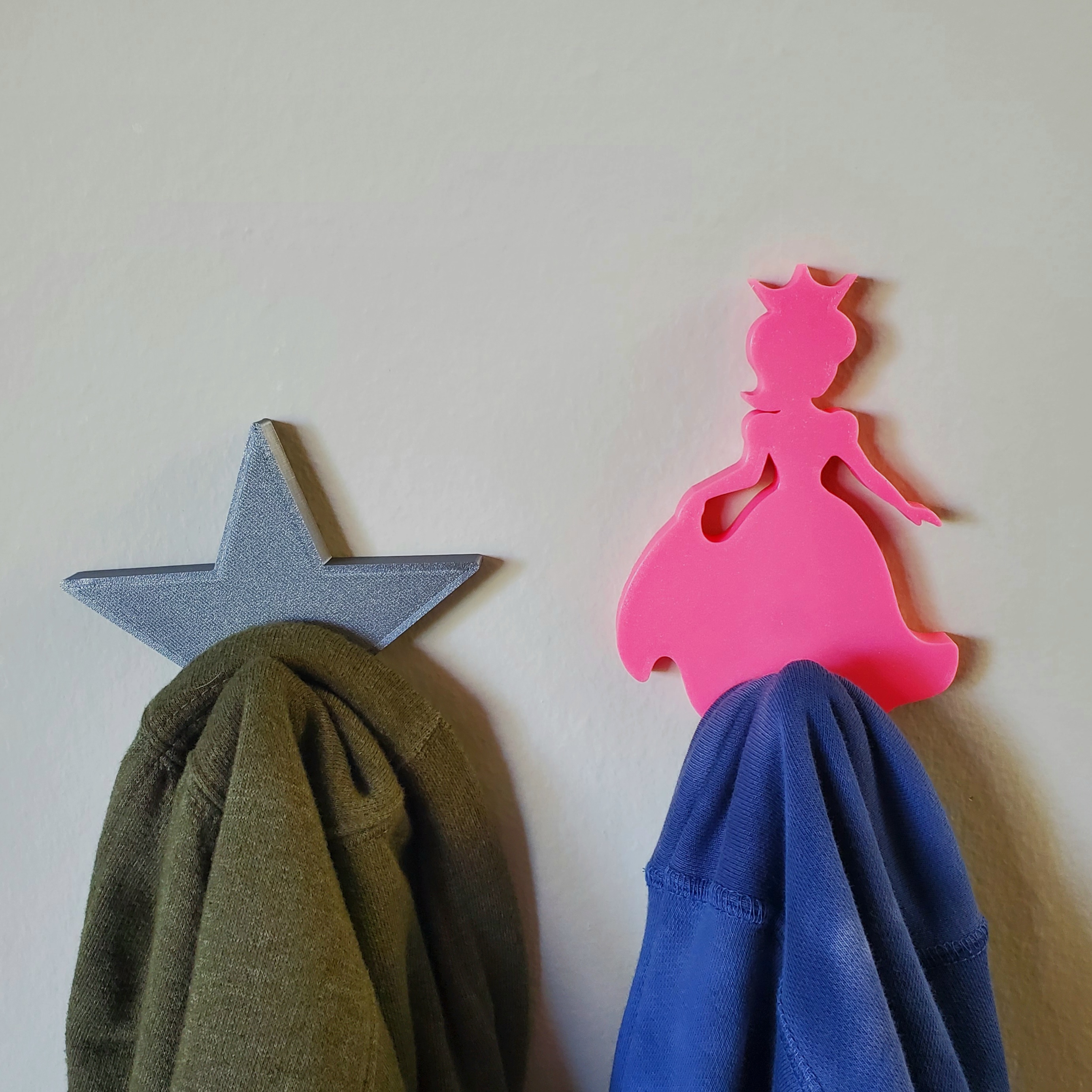 Princess Coat Hook by Ziggy Download free STL model Printables