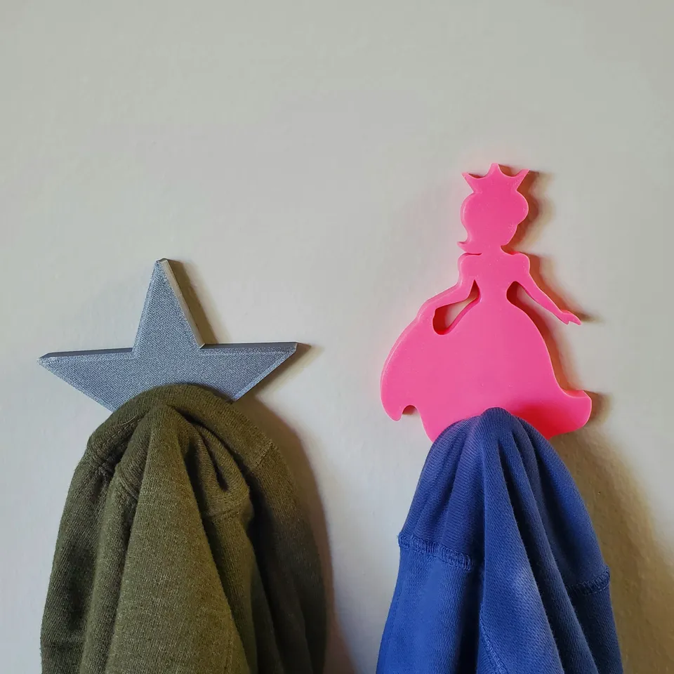 Princess discount coat hooks