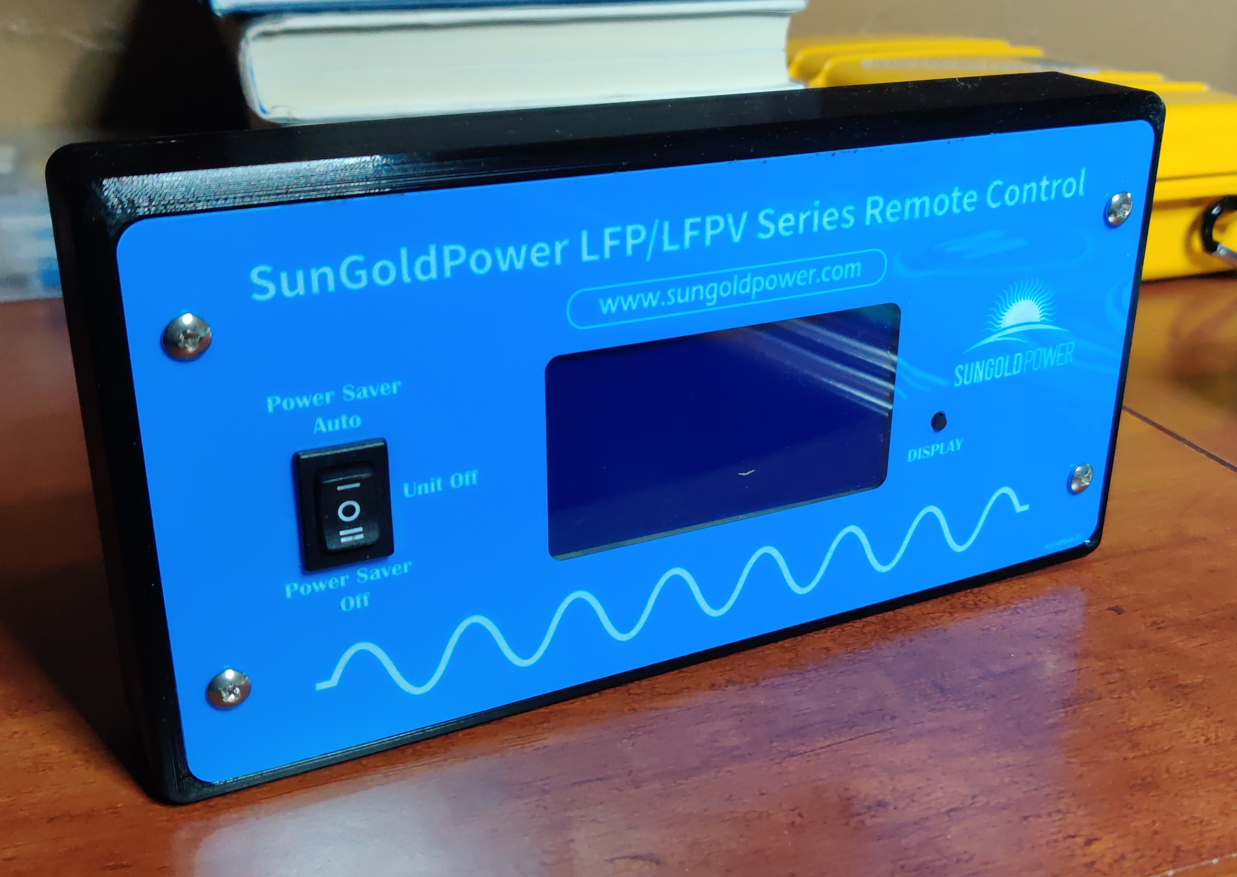 Inverter Remote Display Mount - SunGoldPower LFP LFPV Series