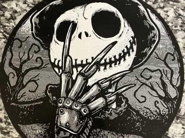 Nightare Freddy (HueForge print)