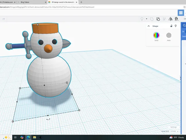 SAD DEATH OF MR. SNOW