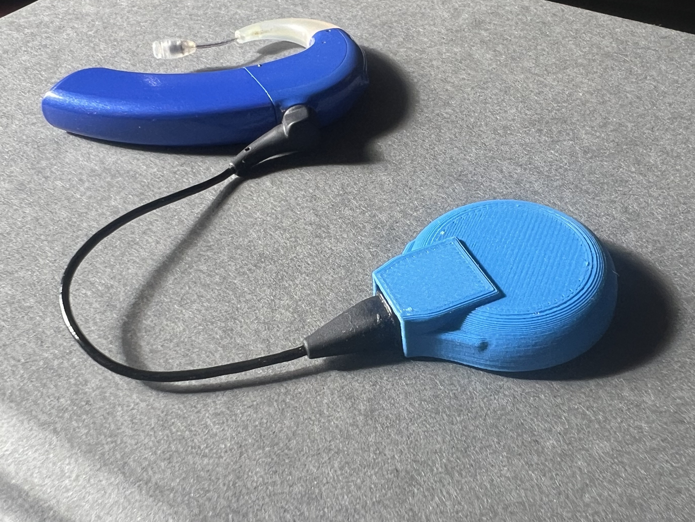 Advanced Bionics Marvel Cochlear Implant headpiece cover by unixguy Download free STL model