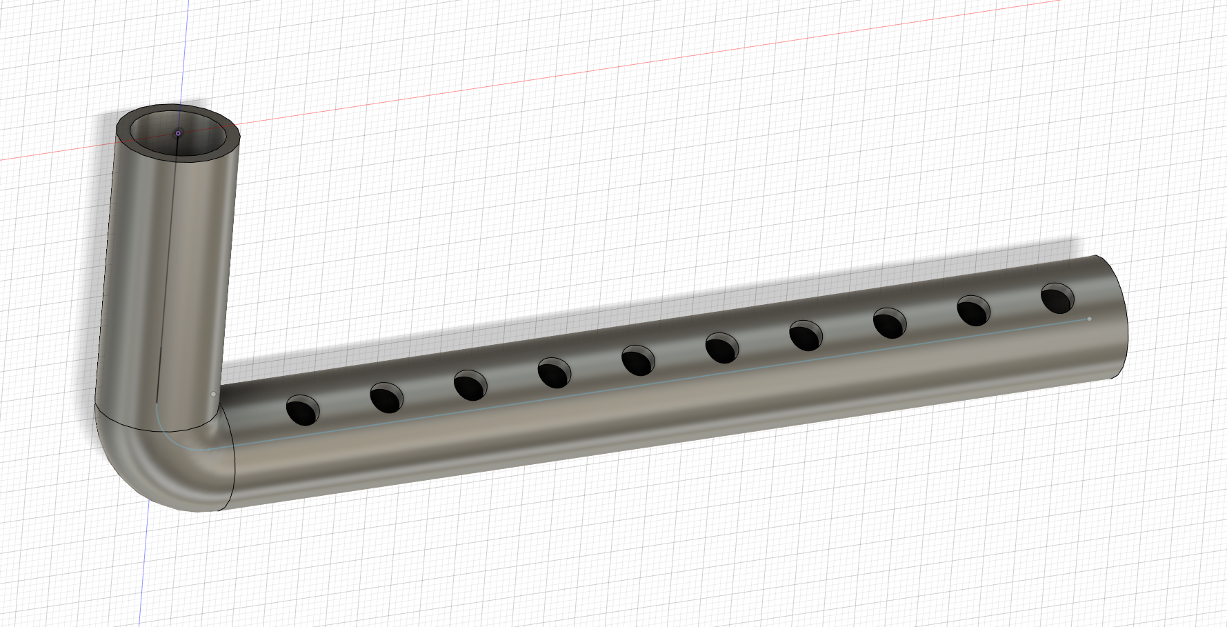 Soft flow output bar for Fluval 107 - 207