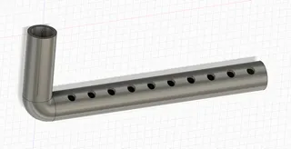 Soft flow output bar for Fluval 107 - 207