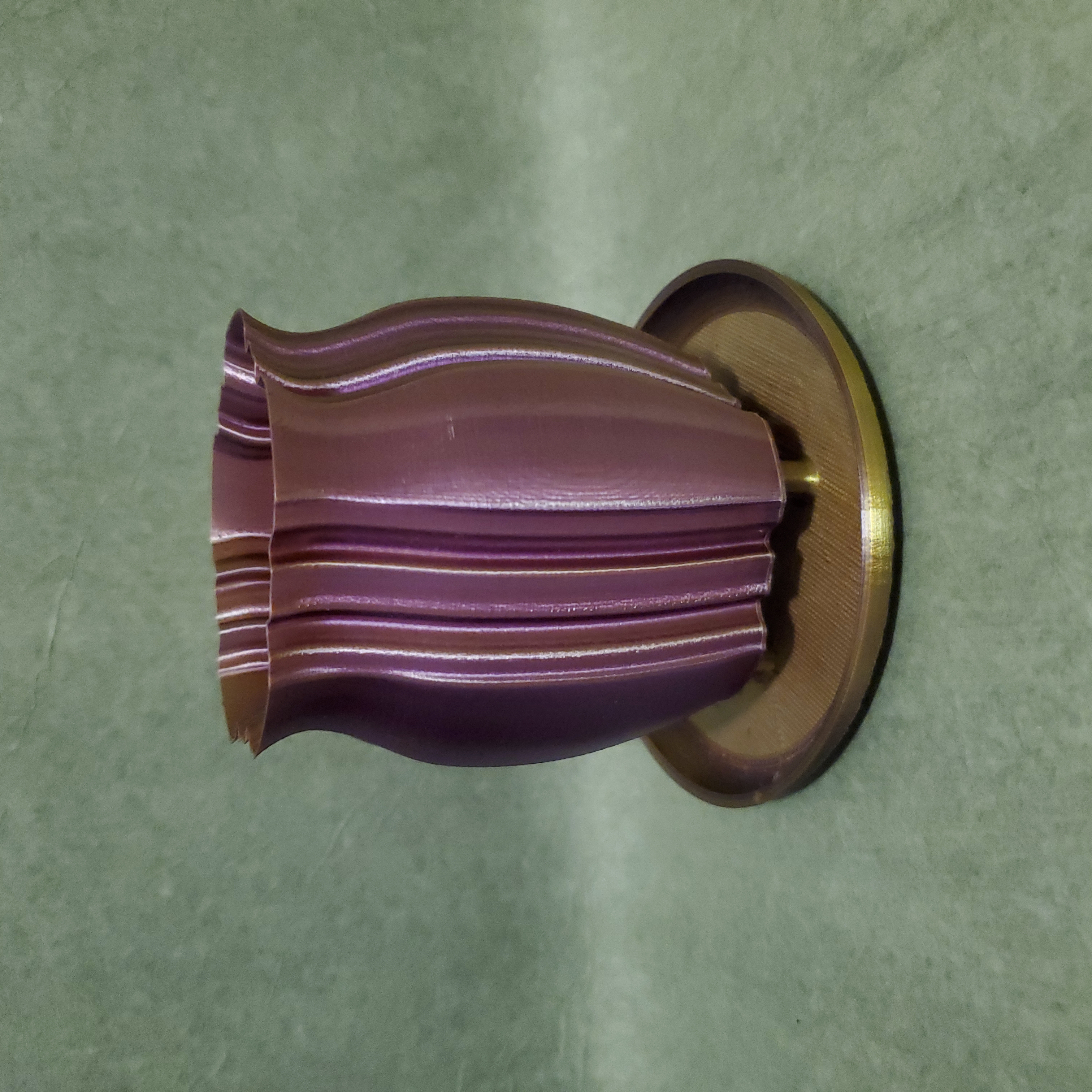 Flower-Inspired Succulent Vase