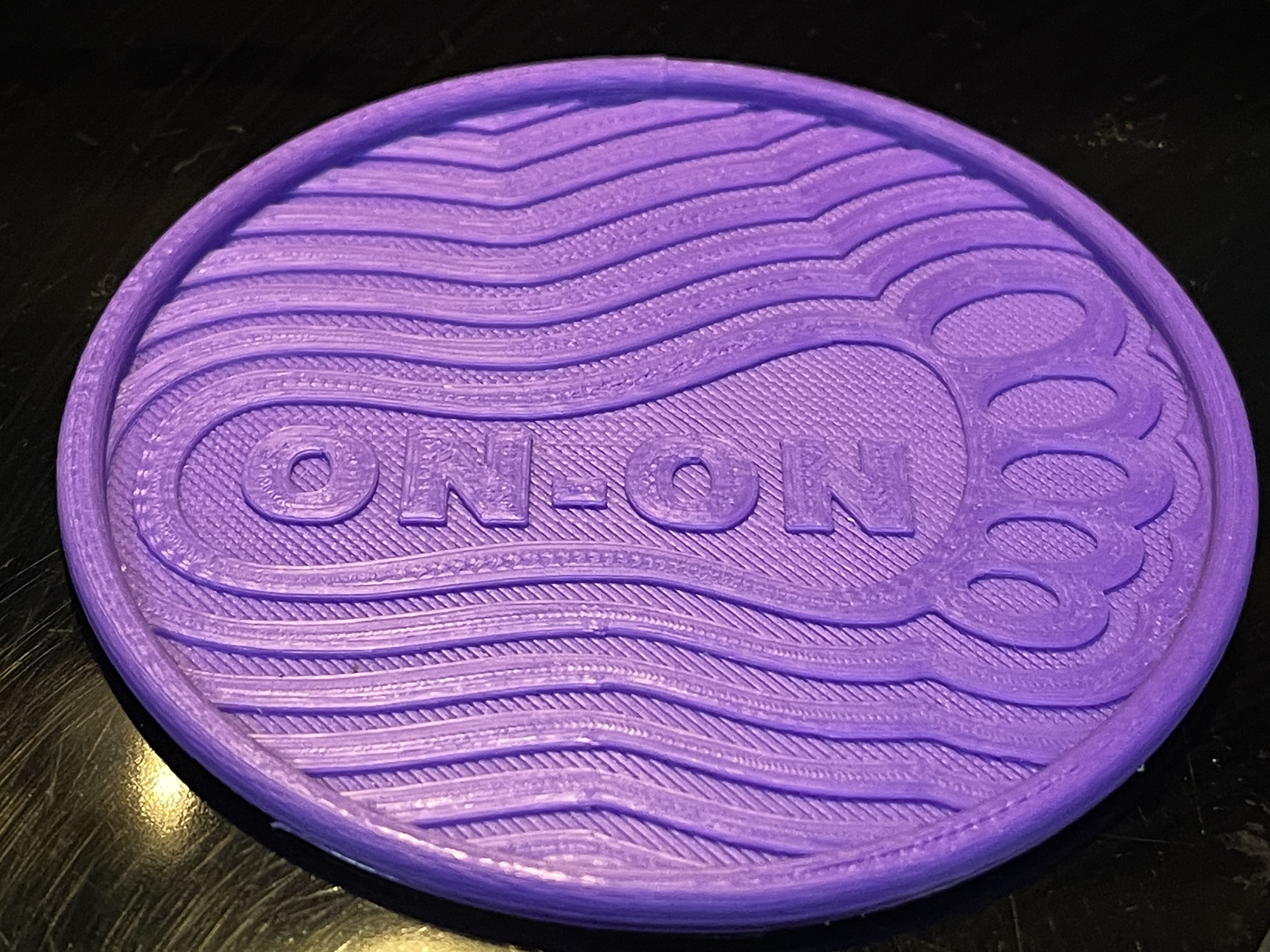 Hash House Harriers On-On Foot Coaster with Base