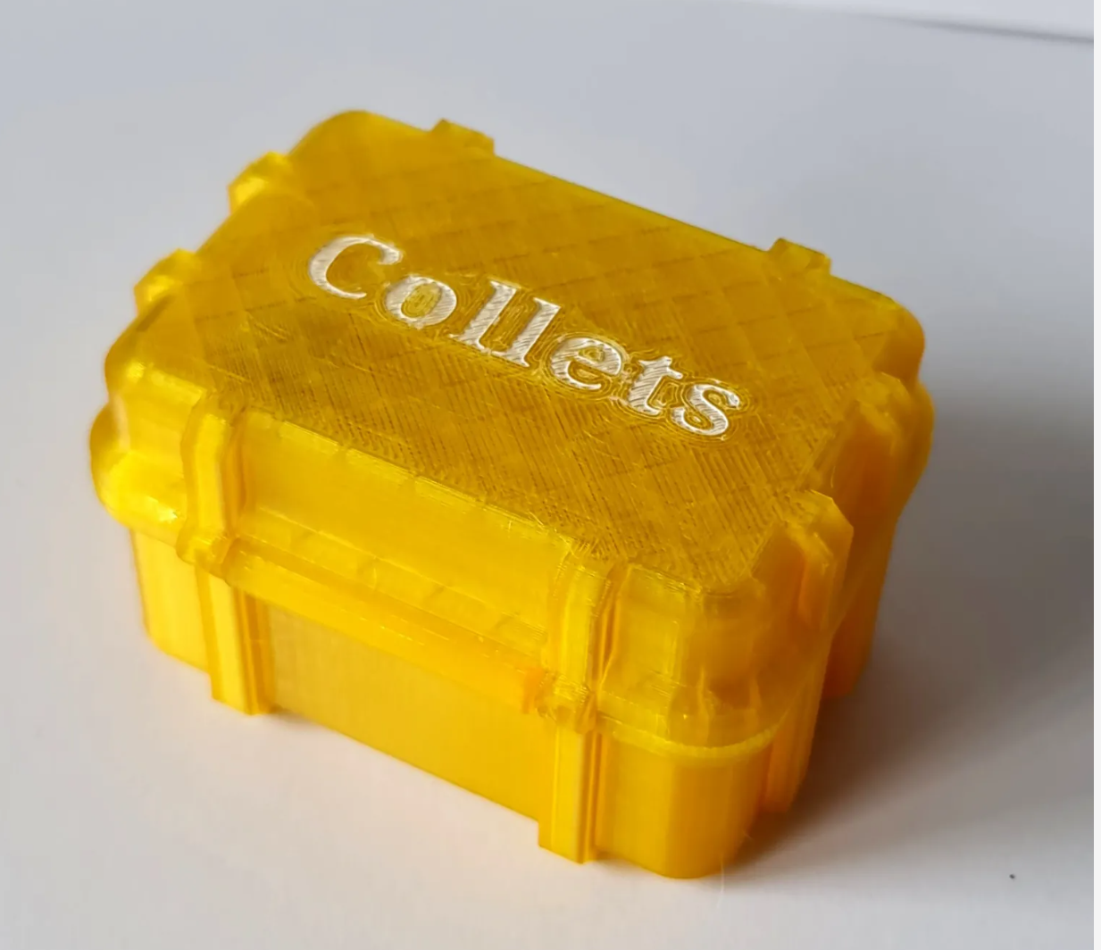 Rugged box insert for CNC Collets by tony | Download free STL model ...