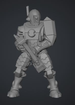 Tau Fire Team Warrior 3D model by AdventVR