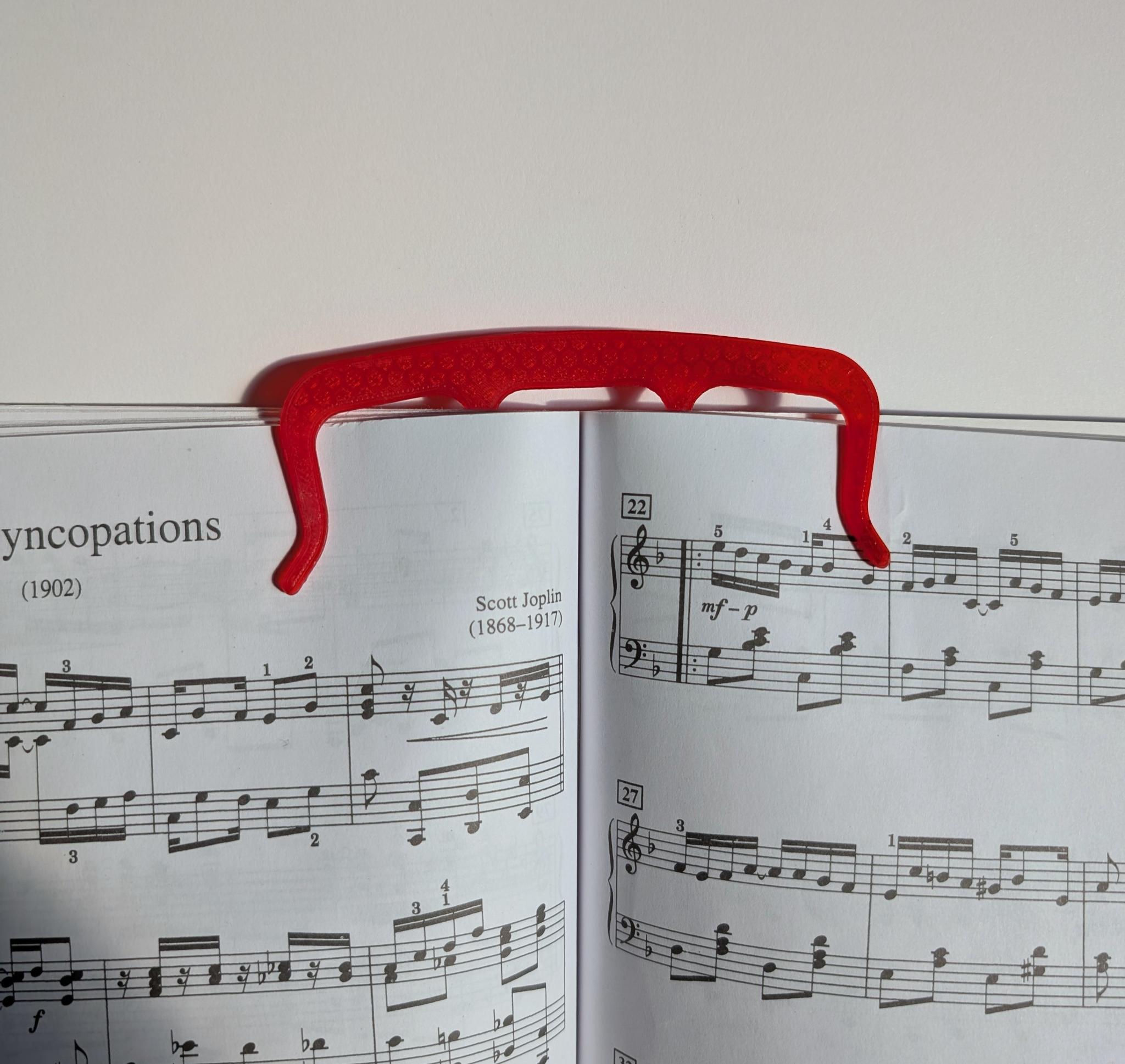 Hands-Free Page Holder