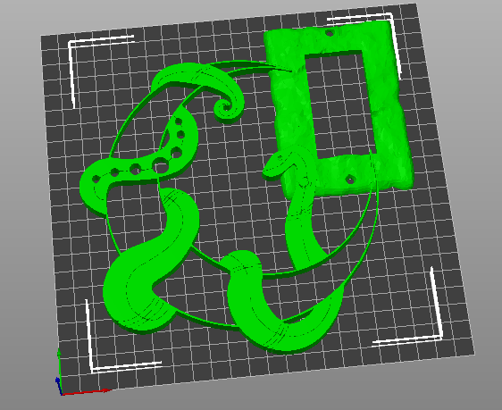 Decora or GFCI snakey stone cover plate