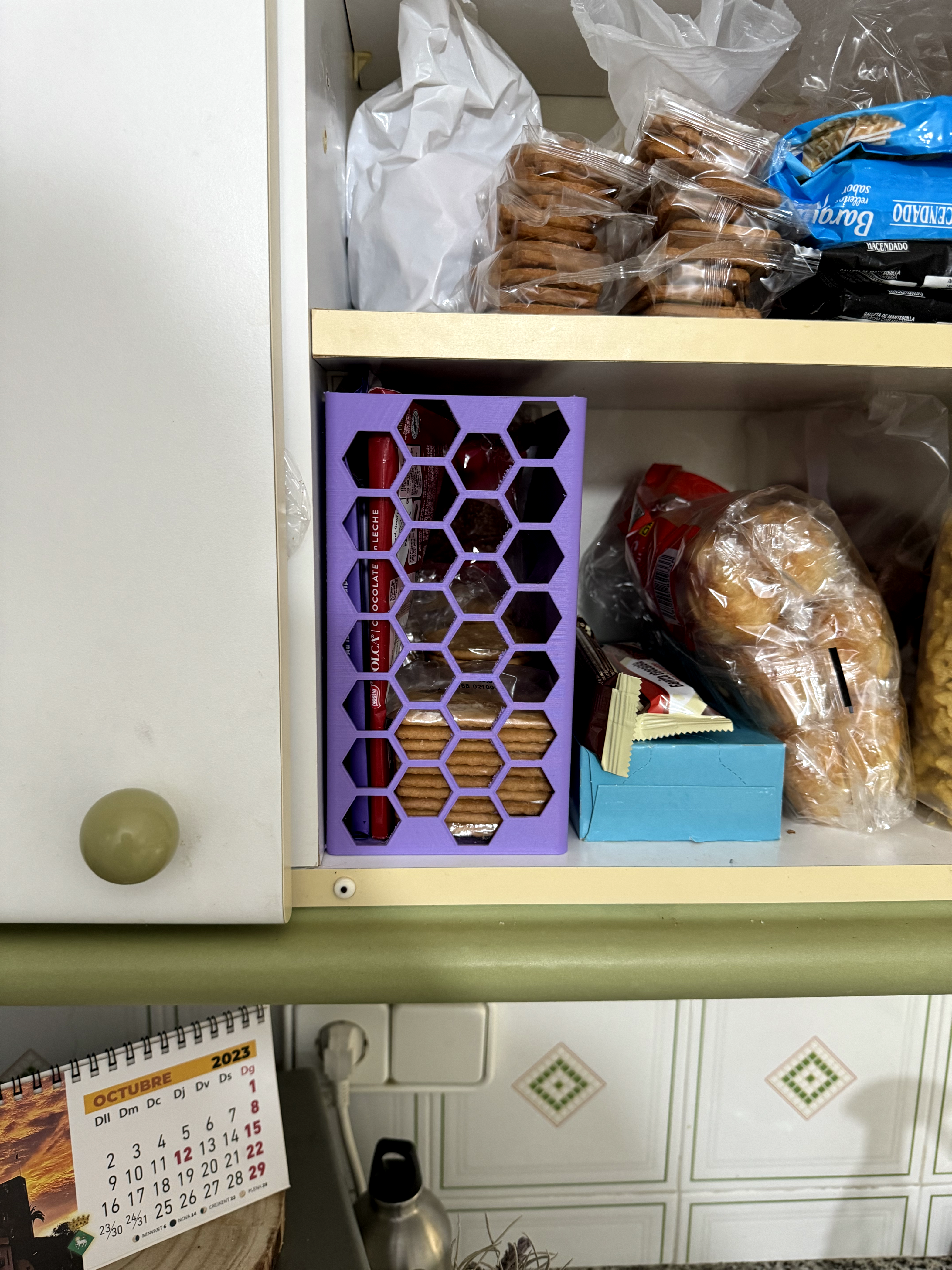 Cajon organizador cocina