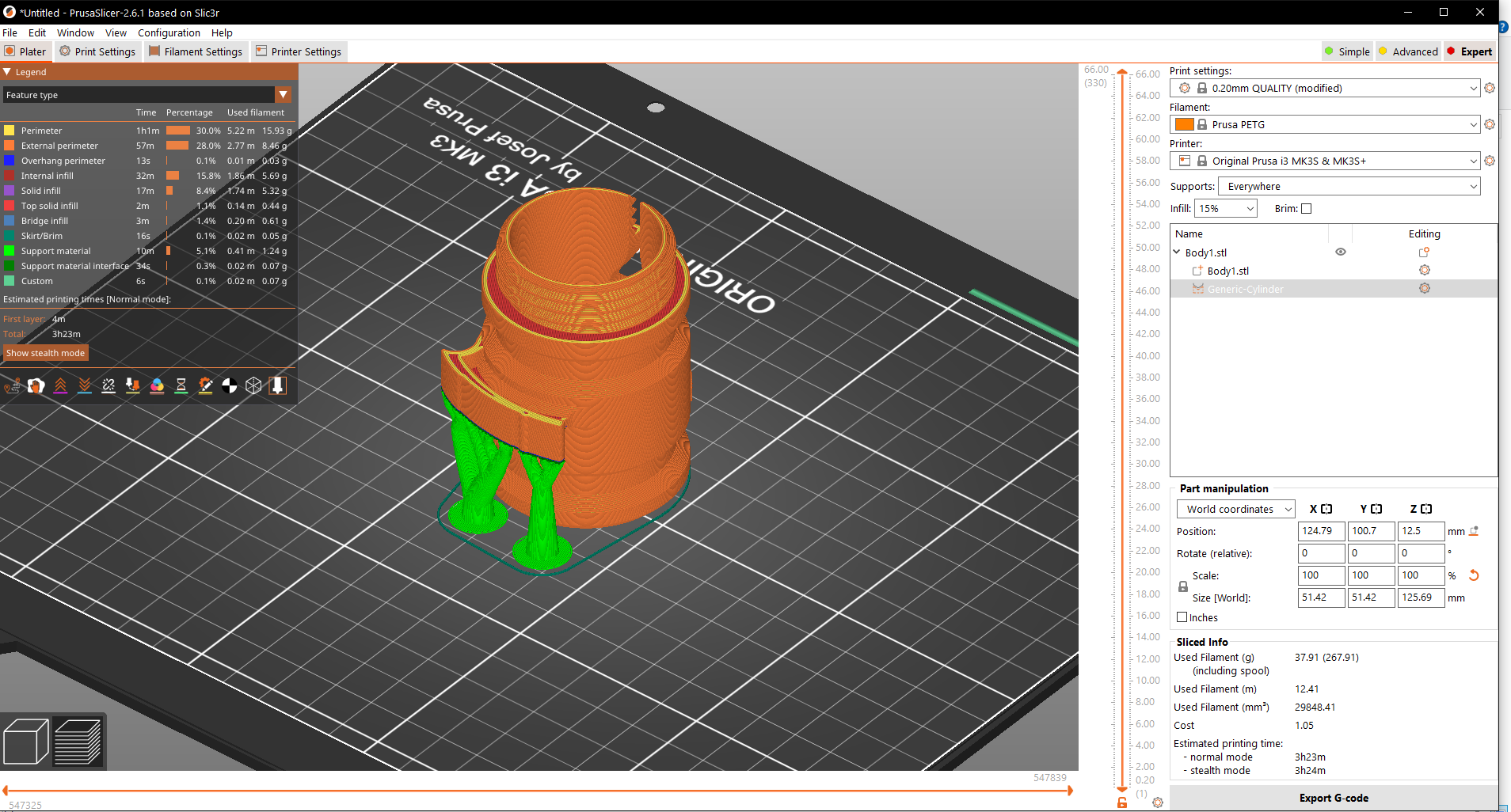 Dog poop bag holder Flexi leash by Homefab3d Download free STL