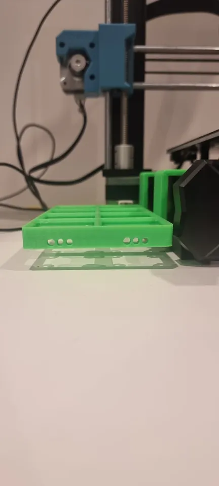 2040 aluminum extrusion side mount for Kyle Warren gridfinity baseplate ...