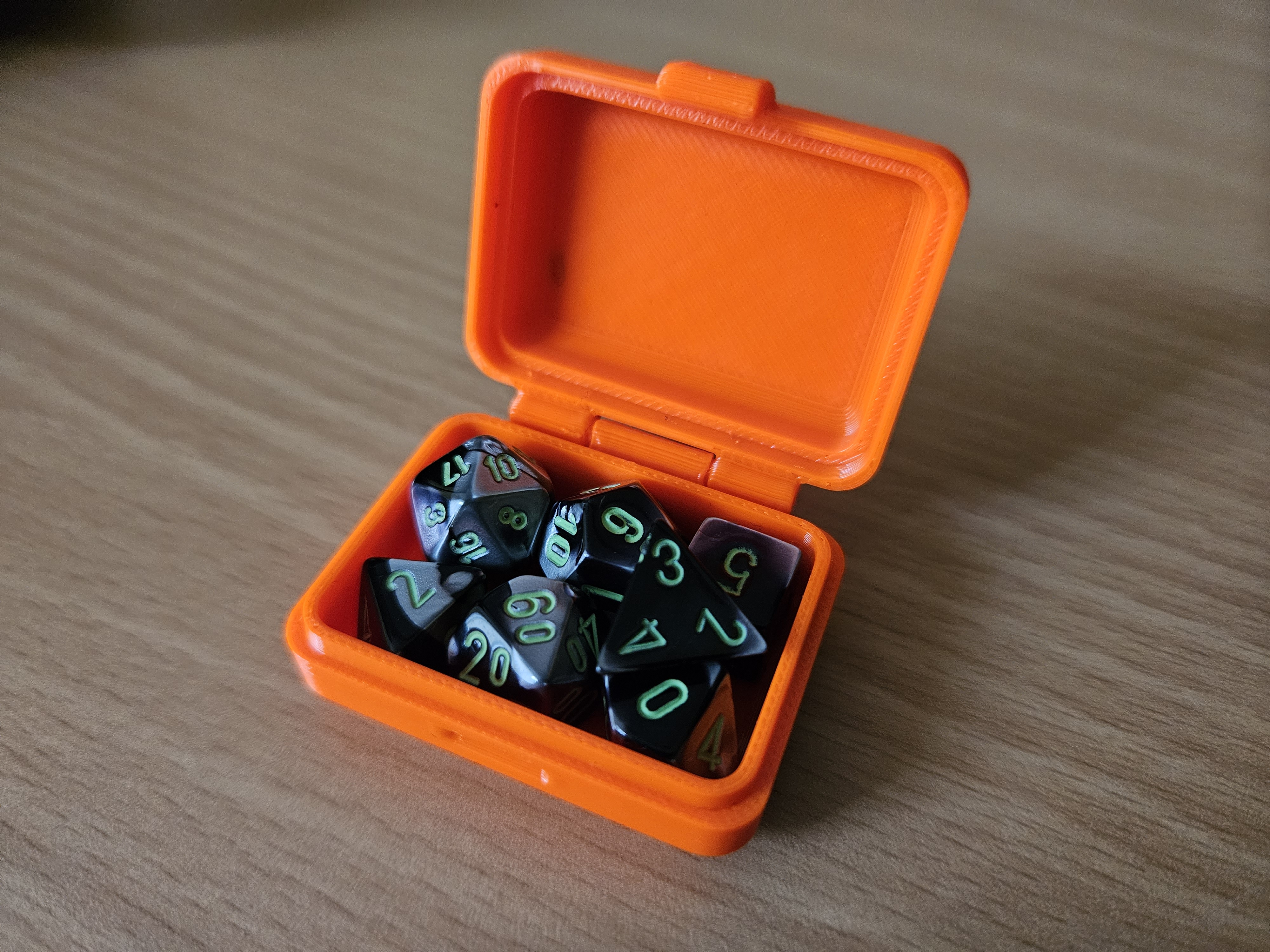 Case for mini dice set