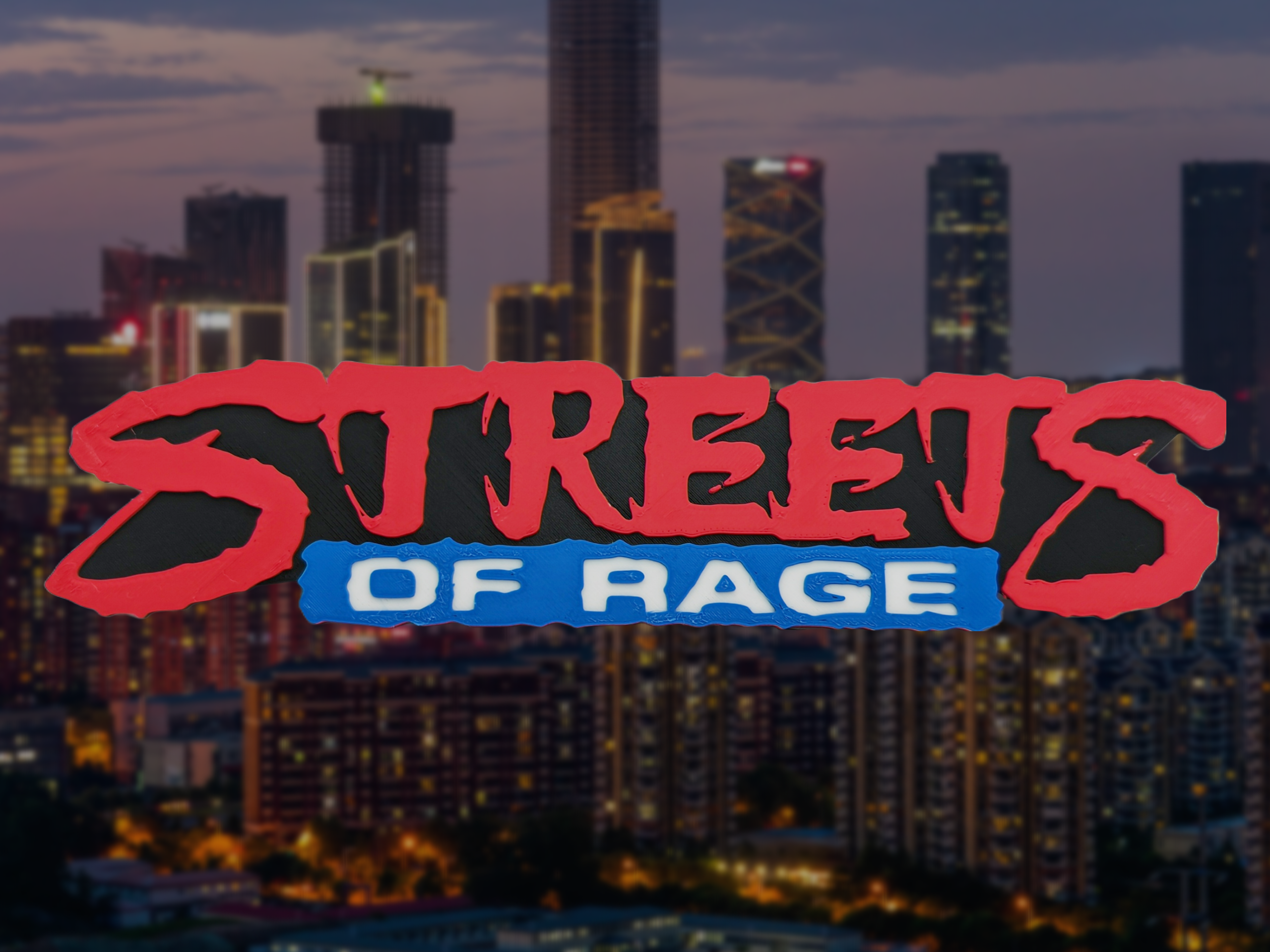 Streets of Rage Logo