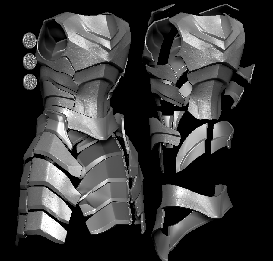 ULTIMATE ARTORIAS FULL PLATE ARMOR COSPLAY LIFESIZE – HELMETS, SWORD & SHIELD FAN ART STL — miniatura 34
