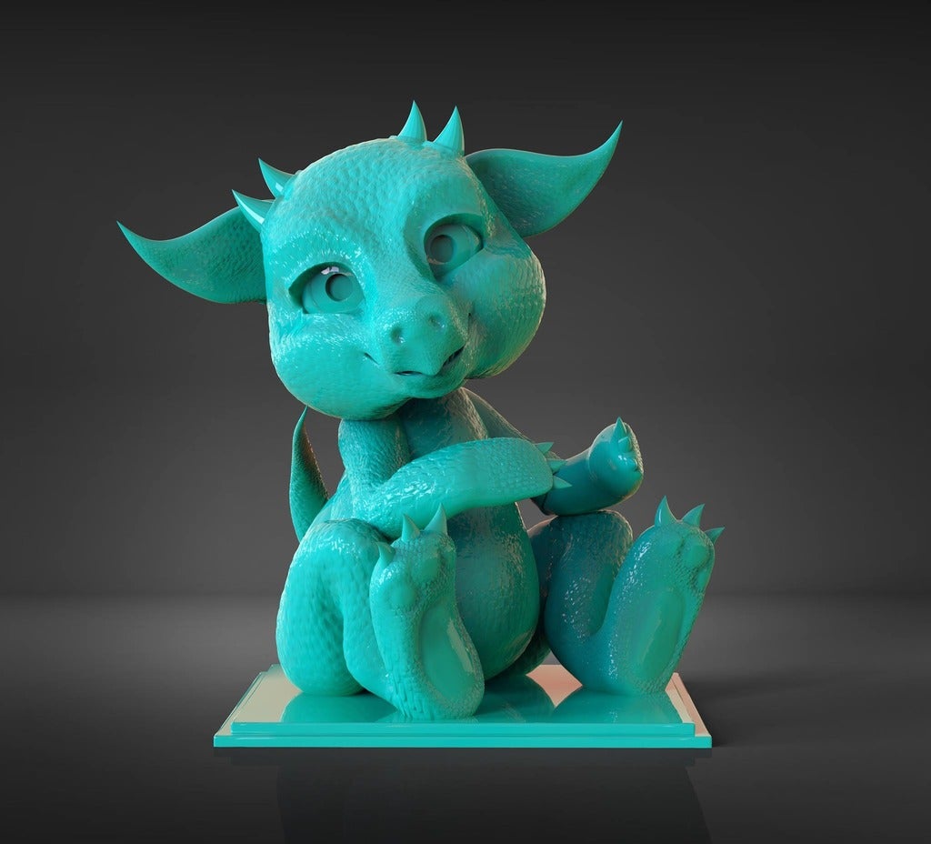 BABY DRAGON Holder by FatesEnd Download free STL model