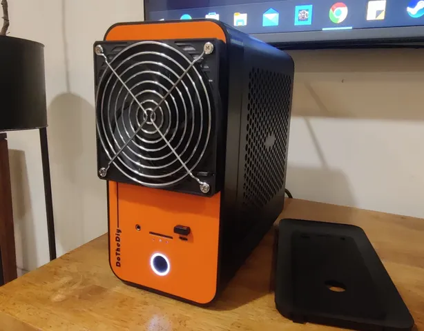 Zotac Magnus One Front Ventilation grill cooling MOD