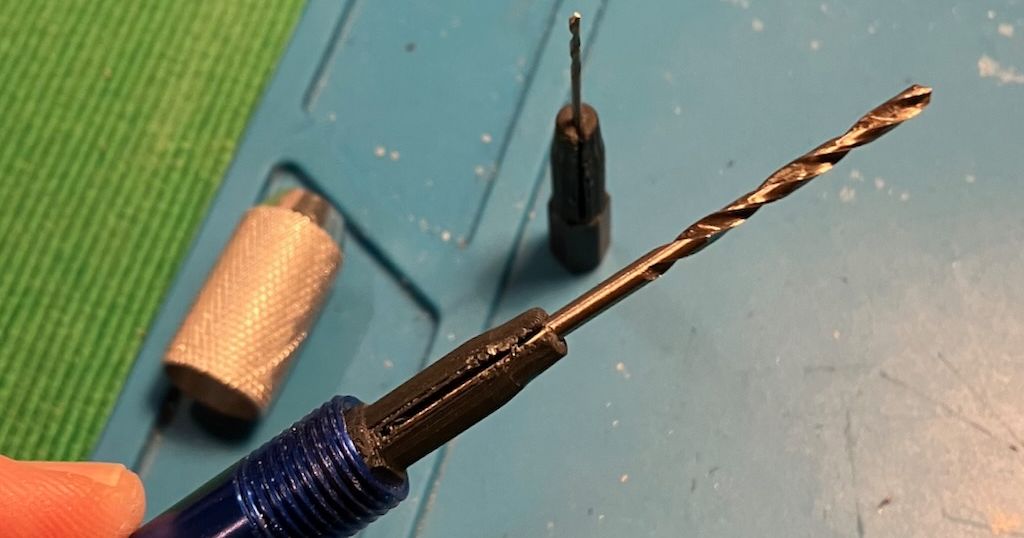 Customizable Pin Vise Collet Set for Harbor Freight Micro Drill Set by