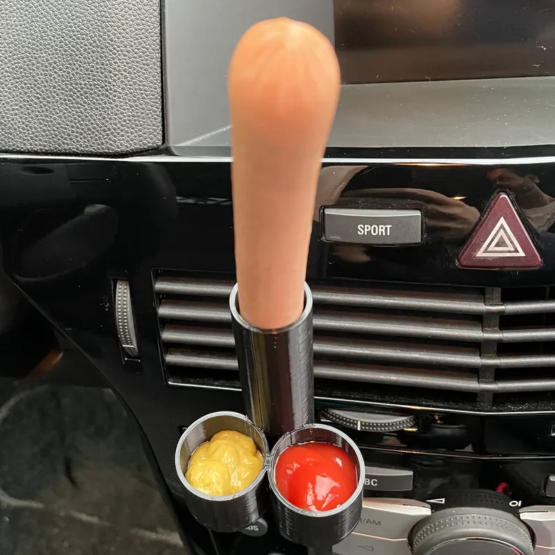 Kikkerland Car Sauce Holder