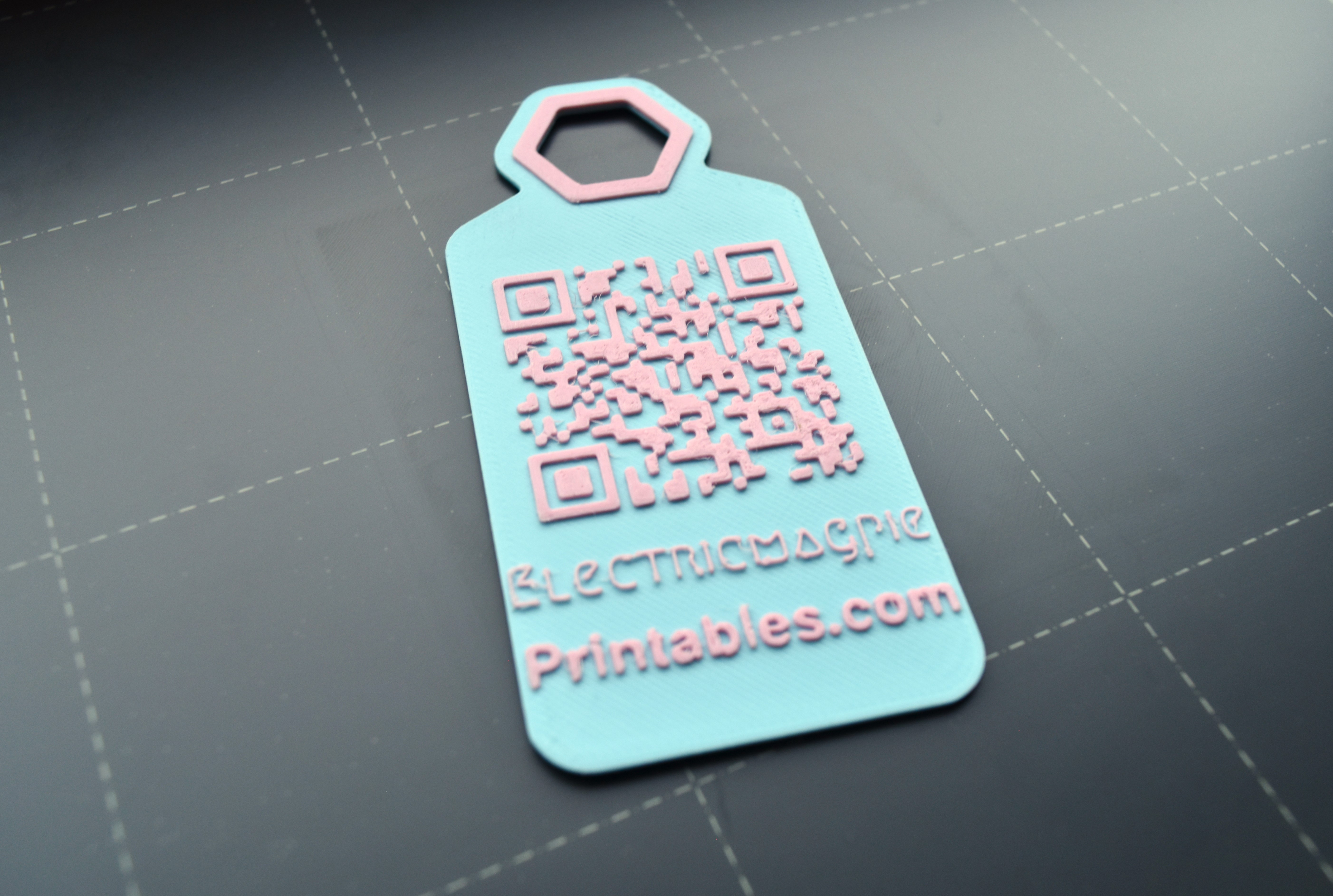 QR Code Keychain