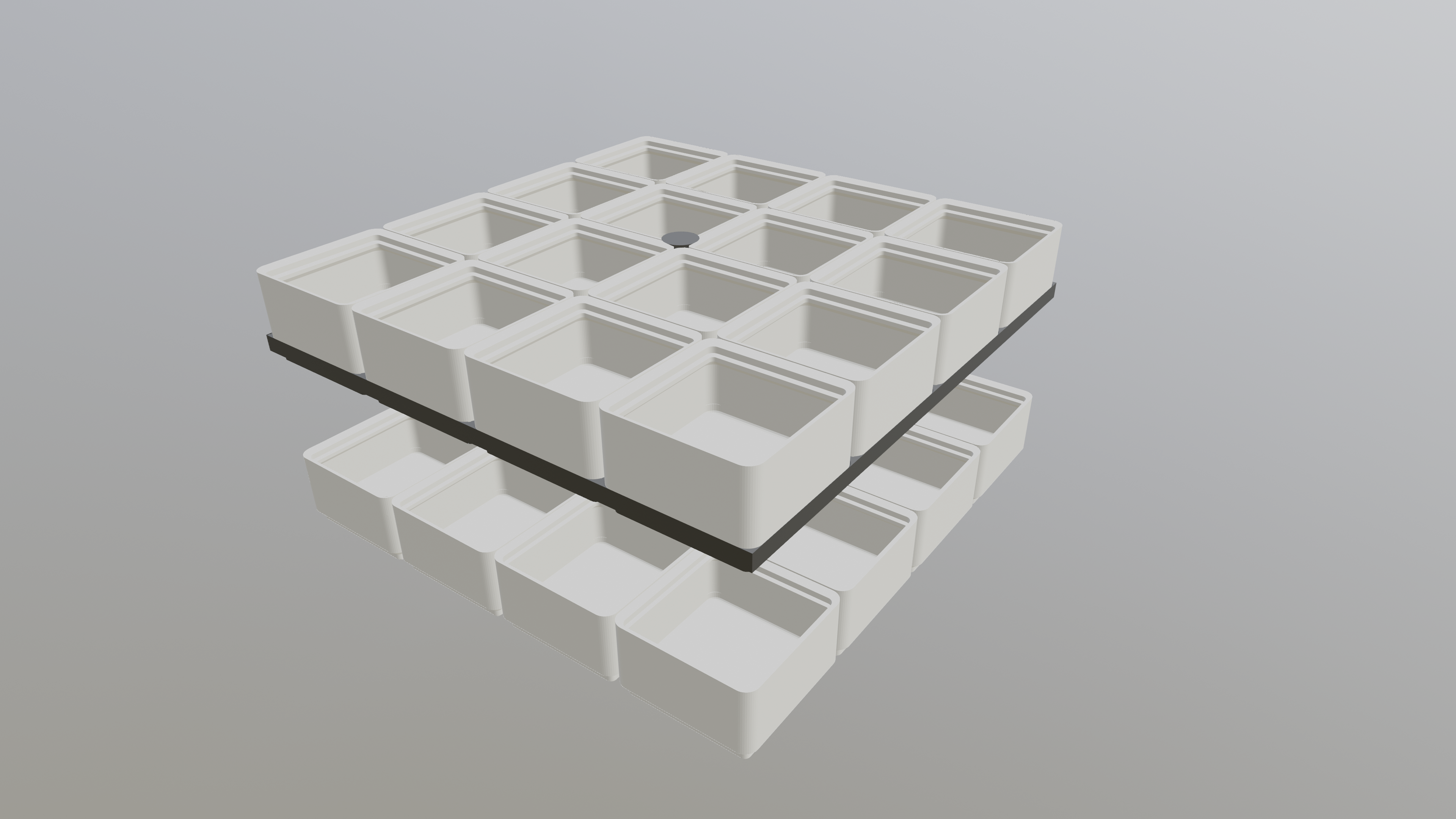 Gridfinity Stackable Baseplate with Handle (4x4) — thumbnail 7