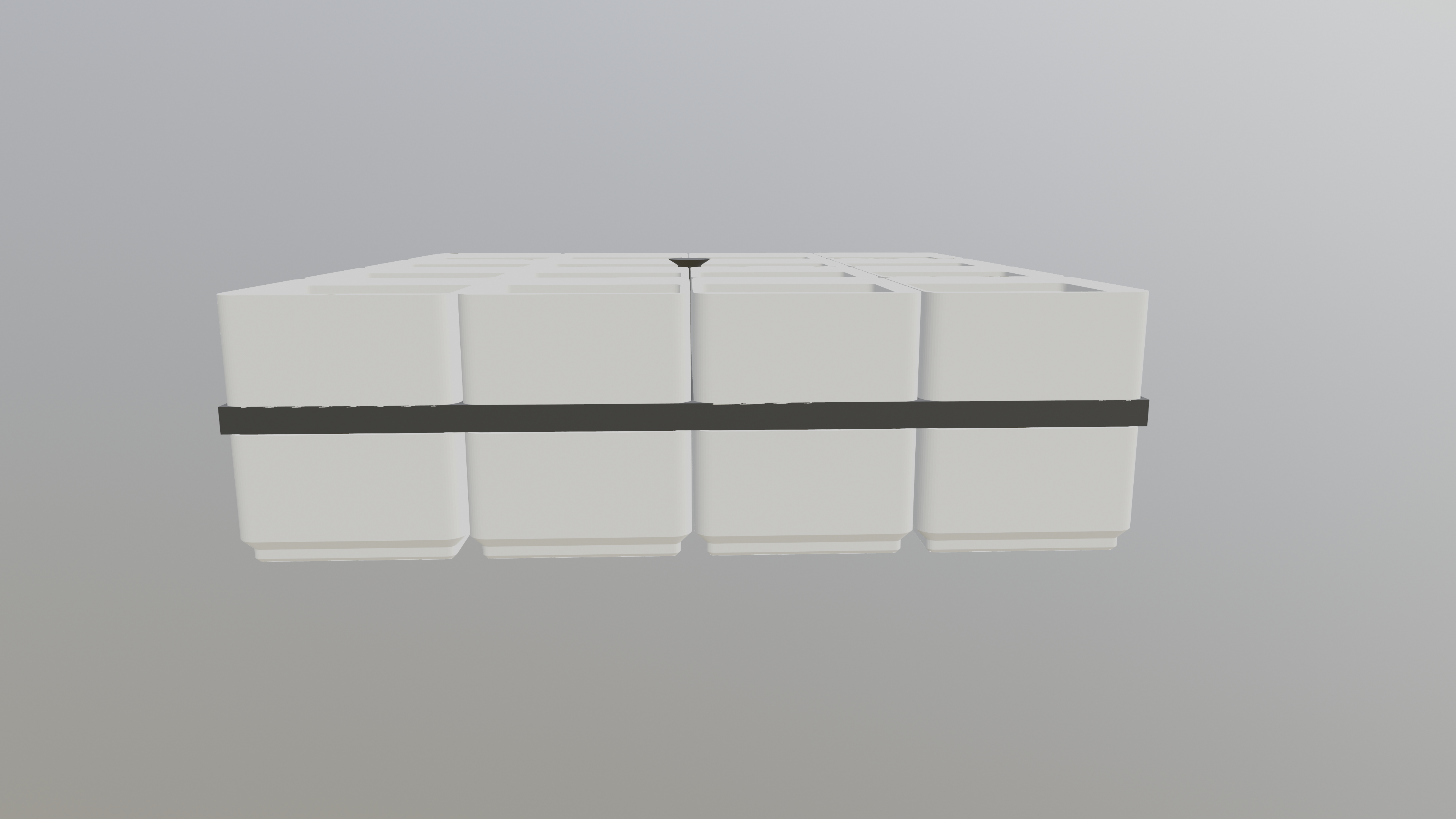 Gridfinity Stackable Baseplate with Handle (4x4) — thumbnail 6