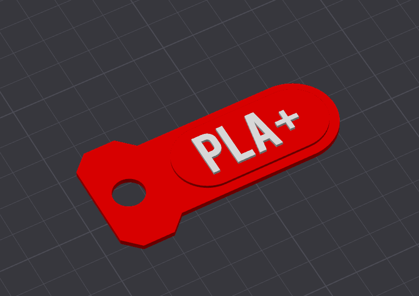 Filament Tags with Labels